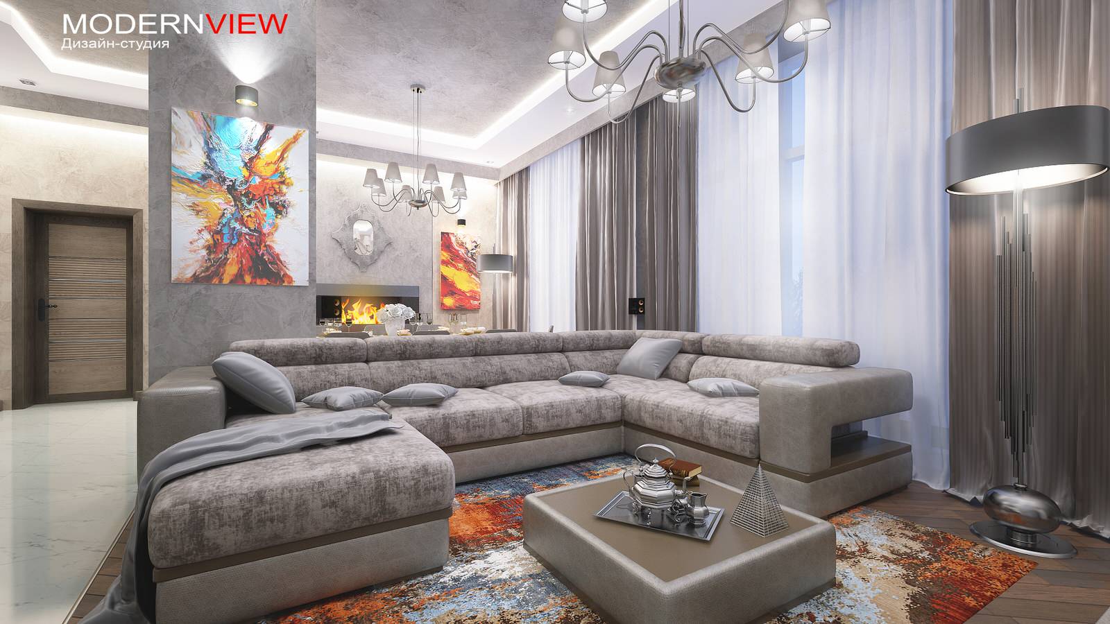 Дизайн проект ЖК "Вешки"Дизайн проект