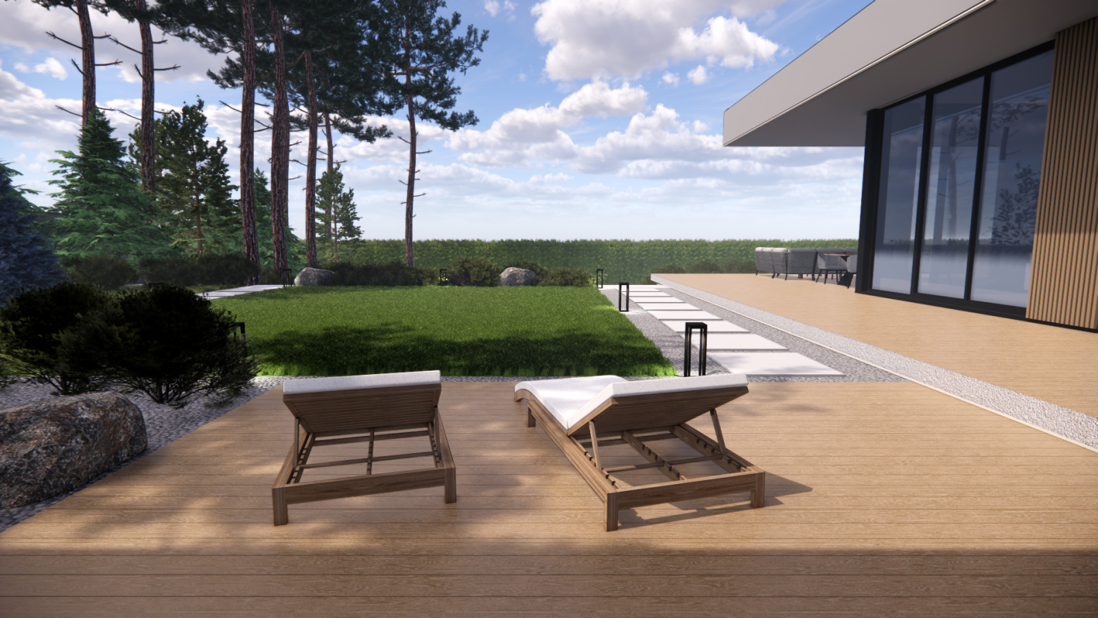 Терраса у дома