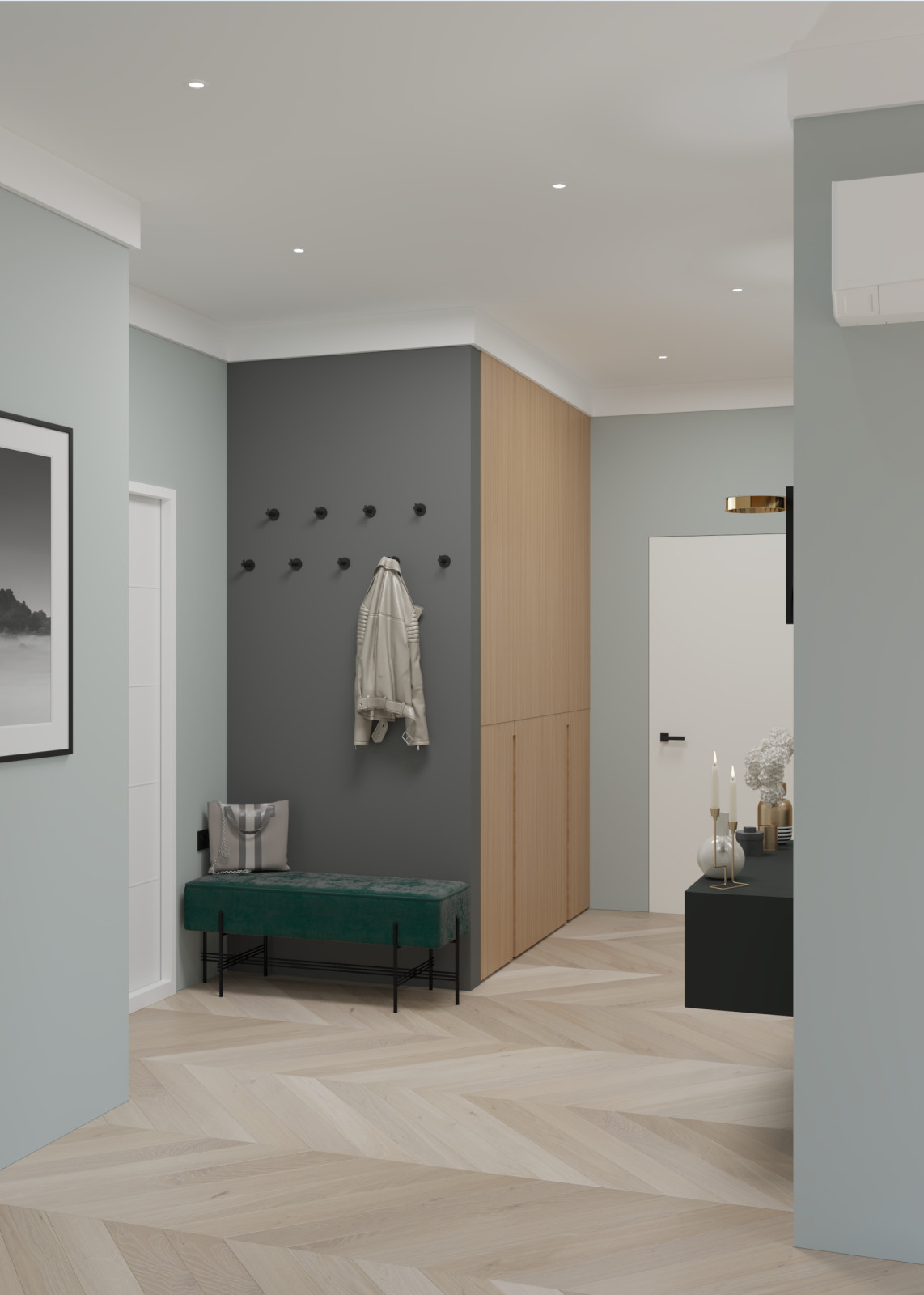 Квартира в ЖК "Хорошевский"_прихожая