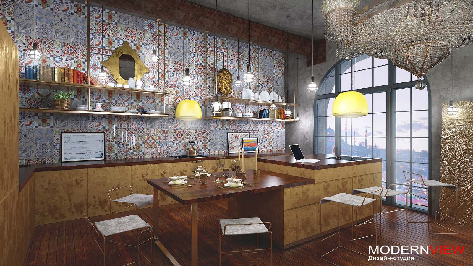 Дизайн проект "Стамбул"