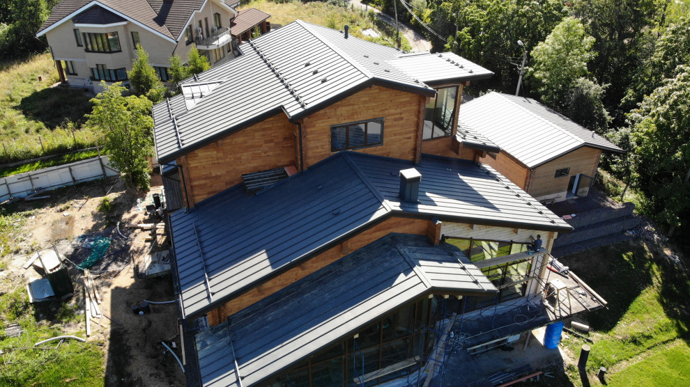 Монтаж фальцевой кровли/ Кликфальц