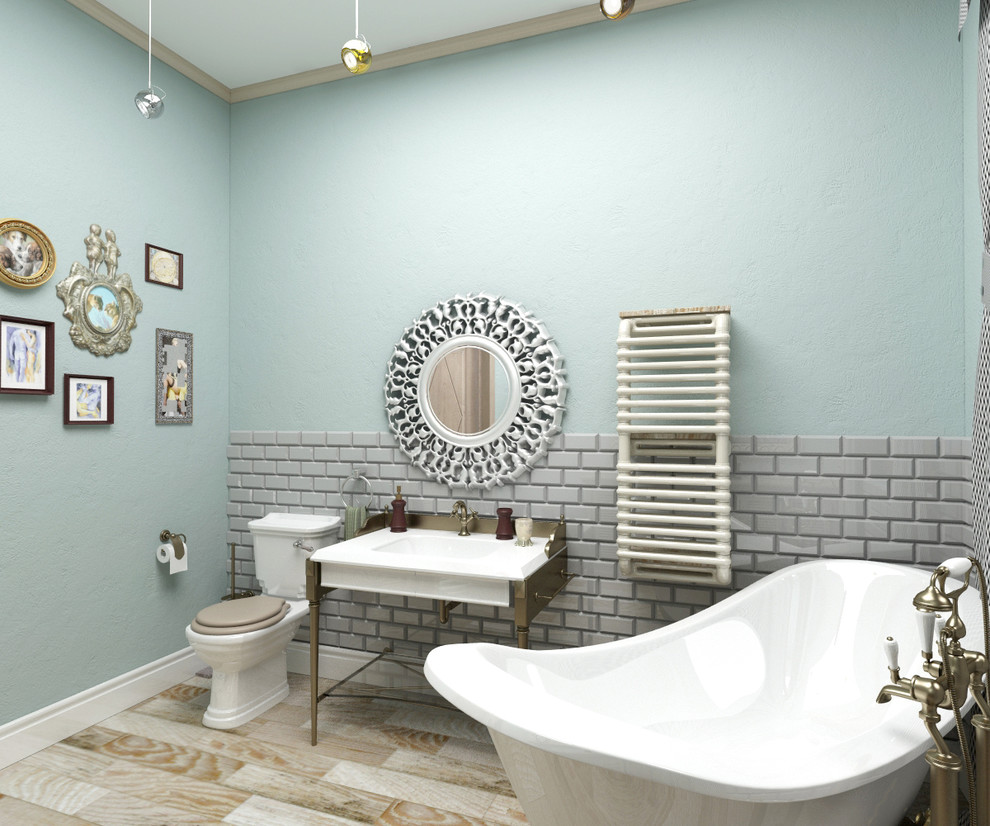 Обложка проекта: Ванная комната с окном