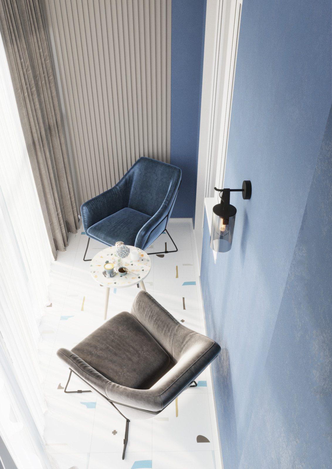 Синий на Высоте