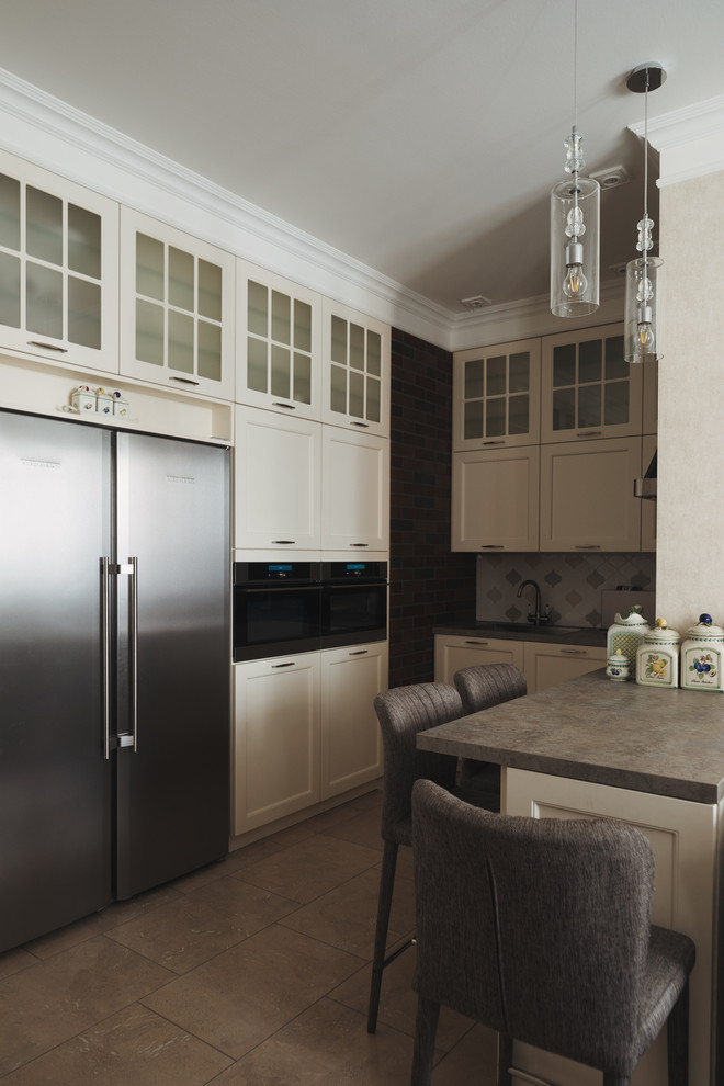 Классика и лофт. Квартира для семьи с двумя детьми