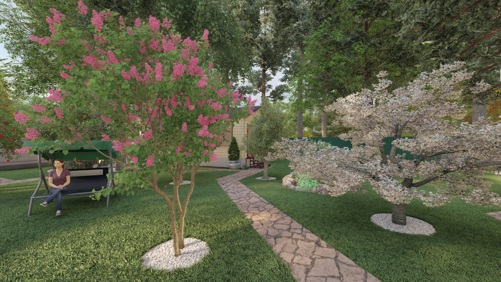 Ладншафтный дизайн в Московской области