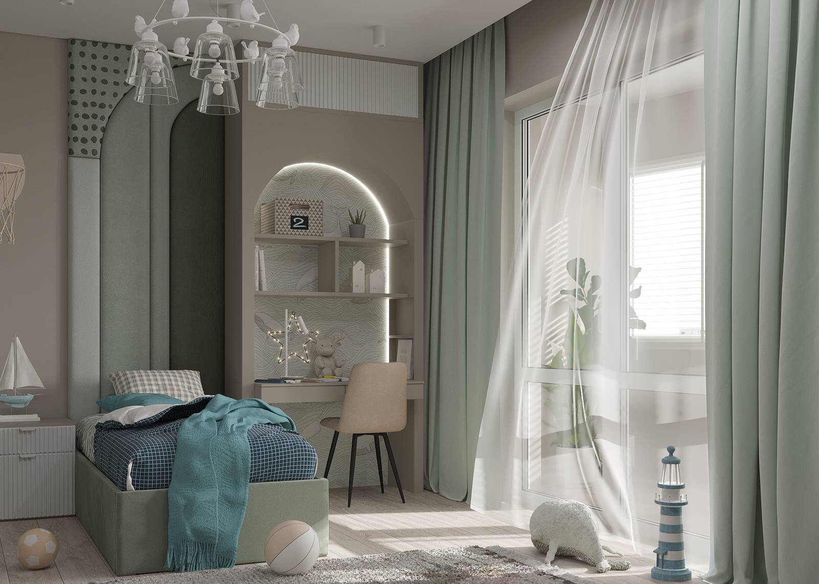 Детская комната в современном стиле