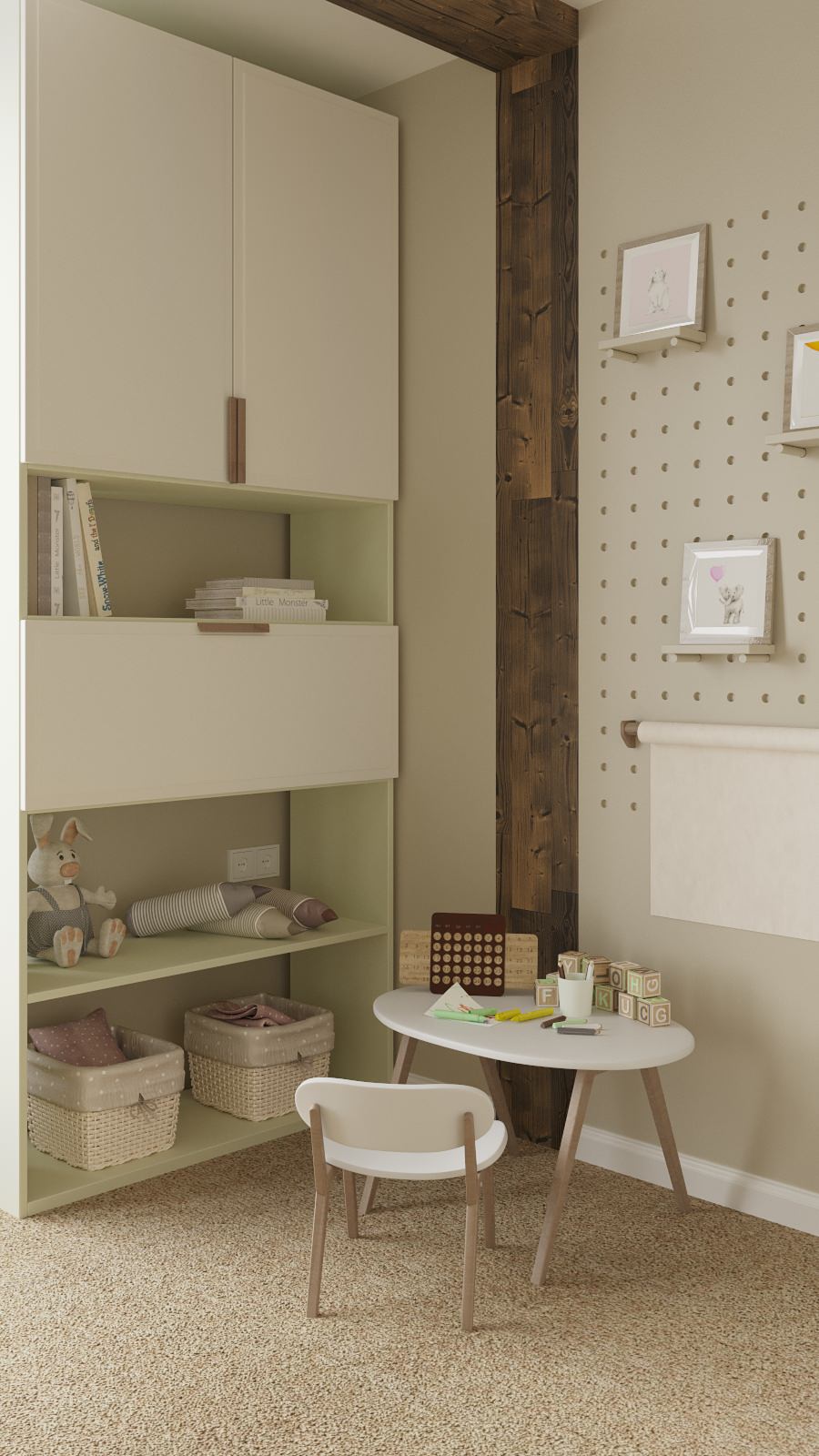 Детская комната для девочки