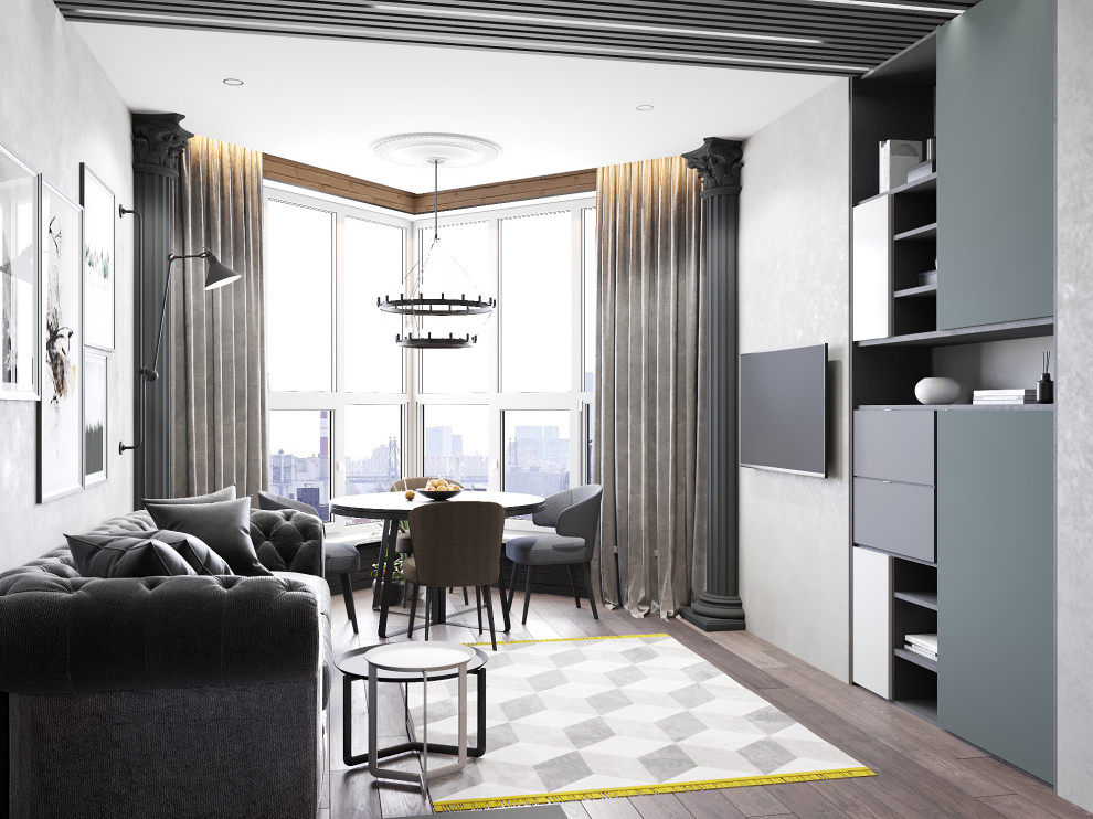 Апартаменты для молодой семьи 79 м2