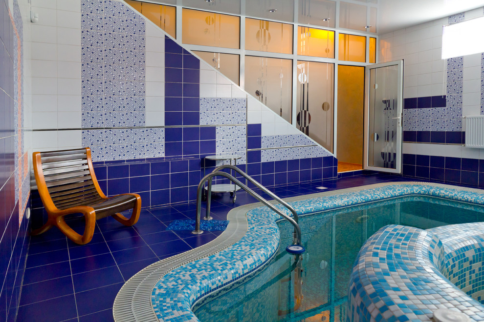 Бассейн в загородном доме- г.Зеленодольск,РТ.