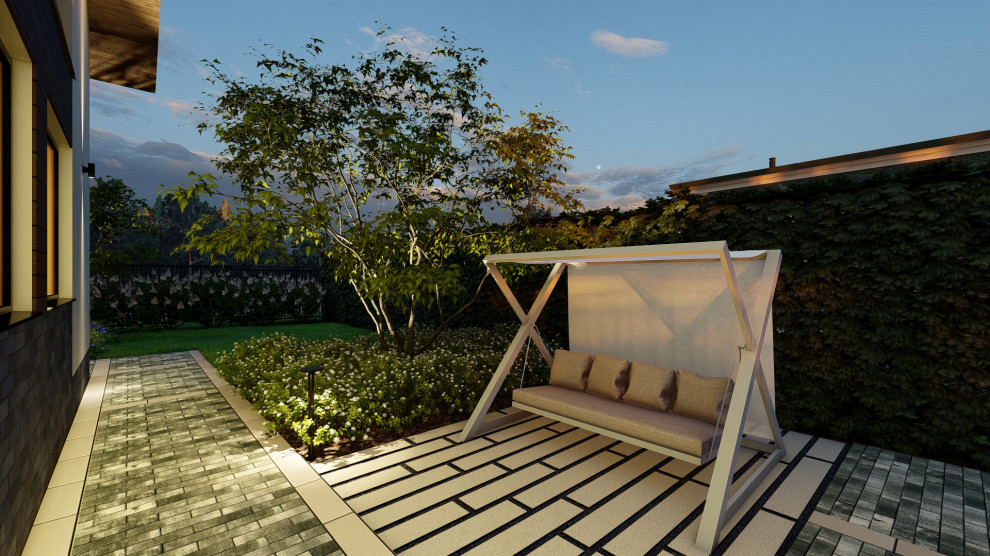 Сад "Geometrium" в КП "Европа"