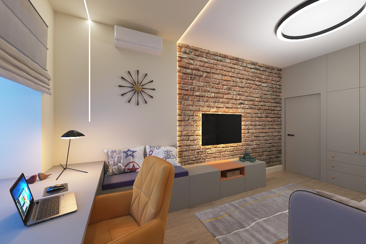 Квартира с двумя детскими для мальчиков