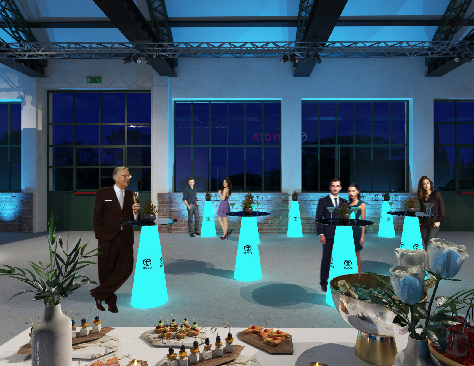 Spazio eventi Veranda 242 m2, Milano