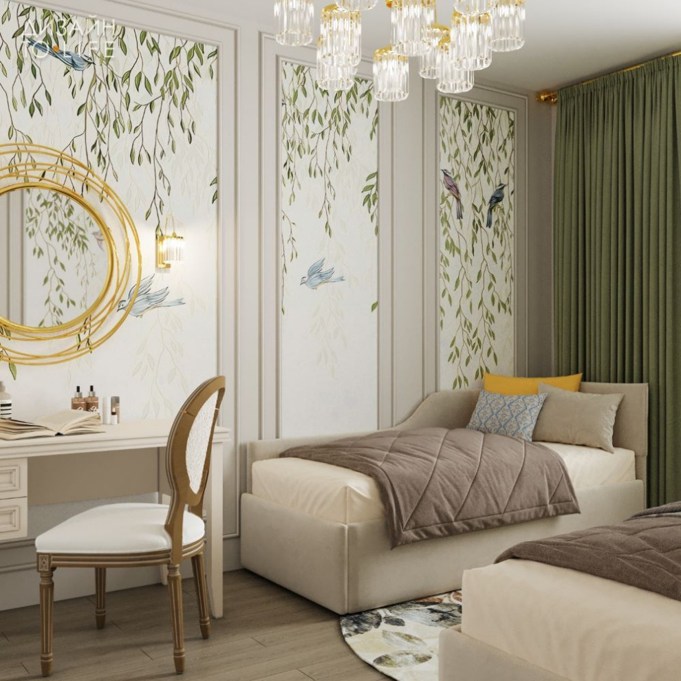 Квартира в стиле современного шинуазри