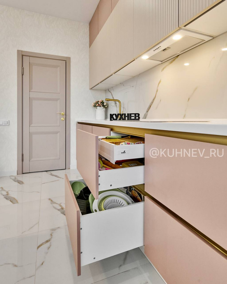 Кухня-гостиная в оттенках 2024