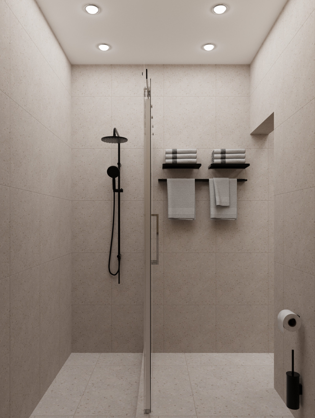 Проект 1 этаж дома 45м2