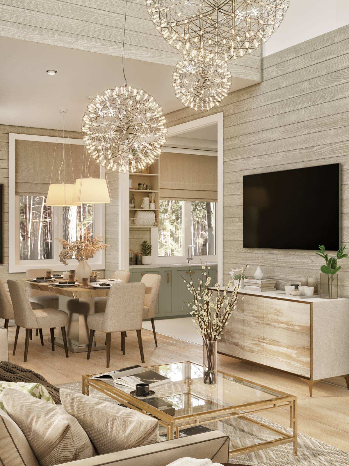 Дизайн-проект загородного дома