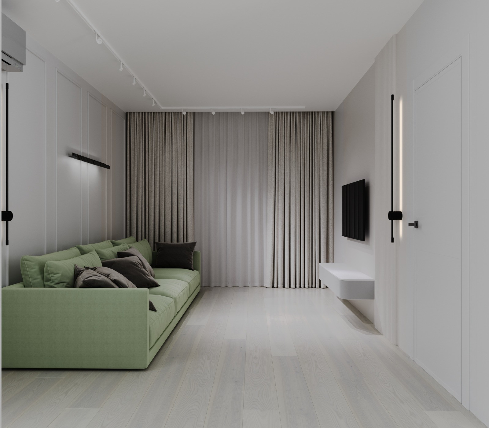 проект: трехкомнатная в ЖК Царицыно