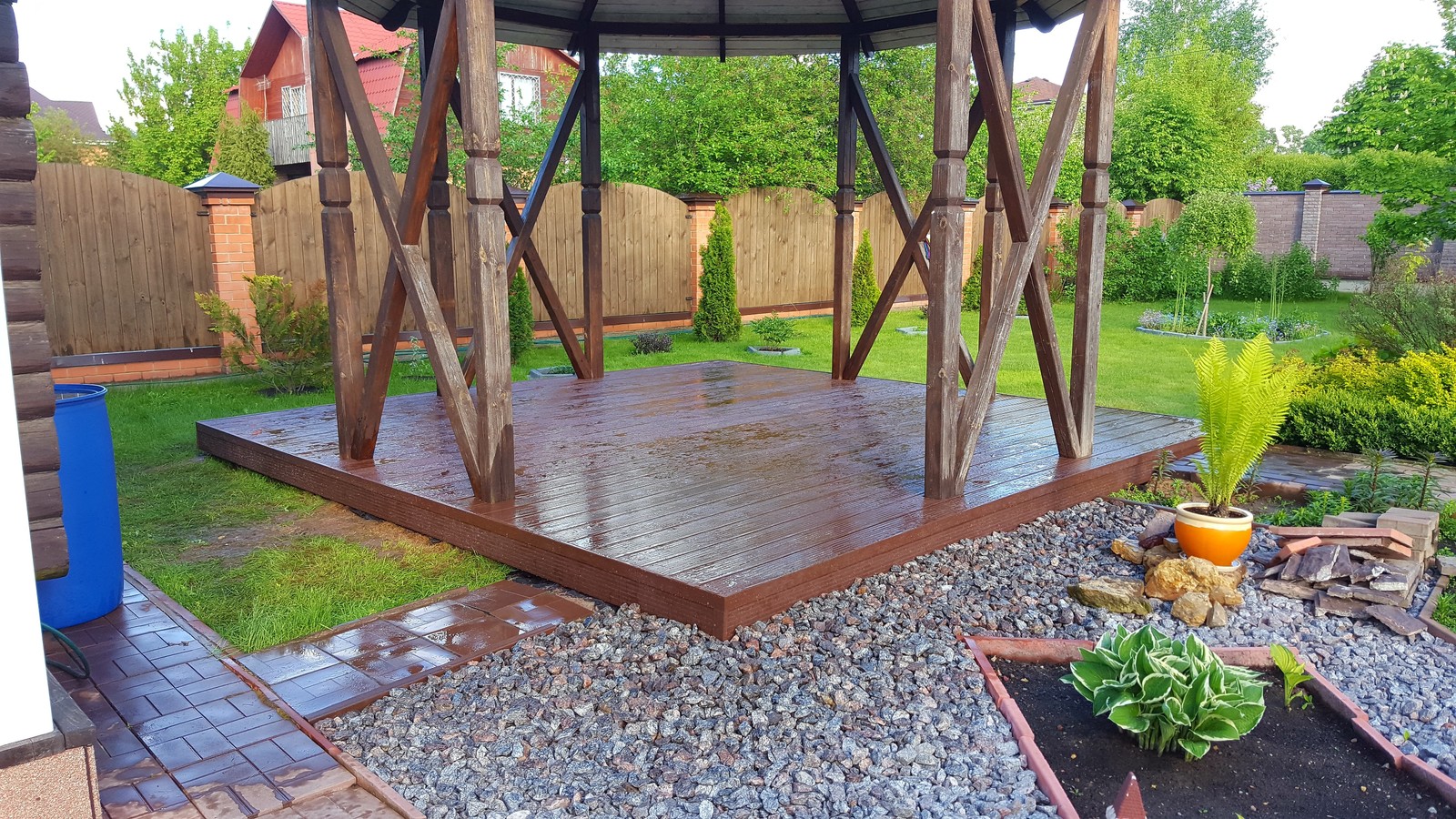 Обложка проекта: Крытое патио, Кудиново