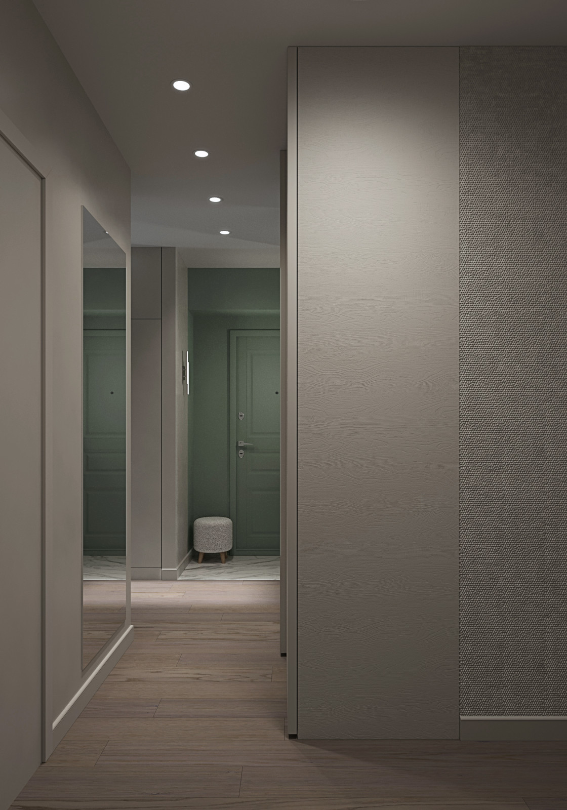 Яркие акценты в двухкомнатной квартире в Красногорске