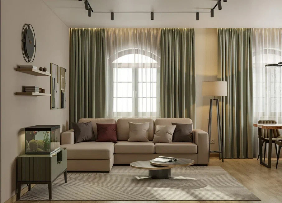 Ремонт в стиле современный сканди-функционализм