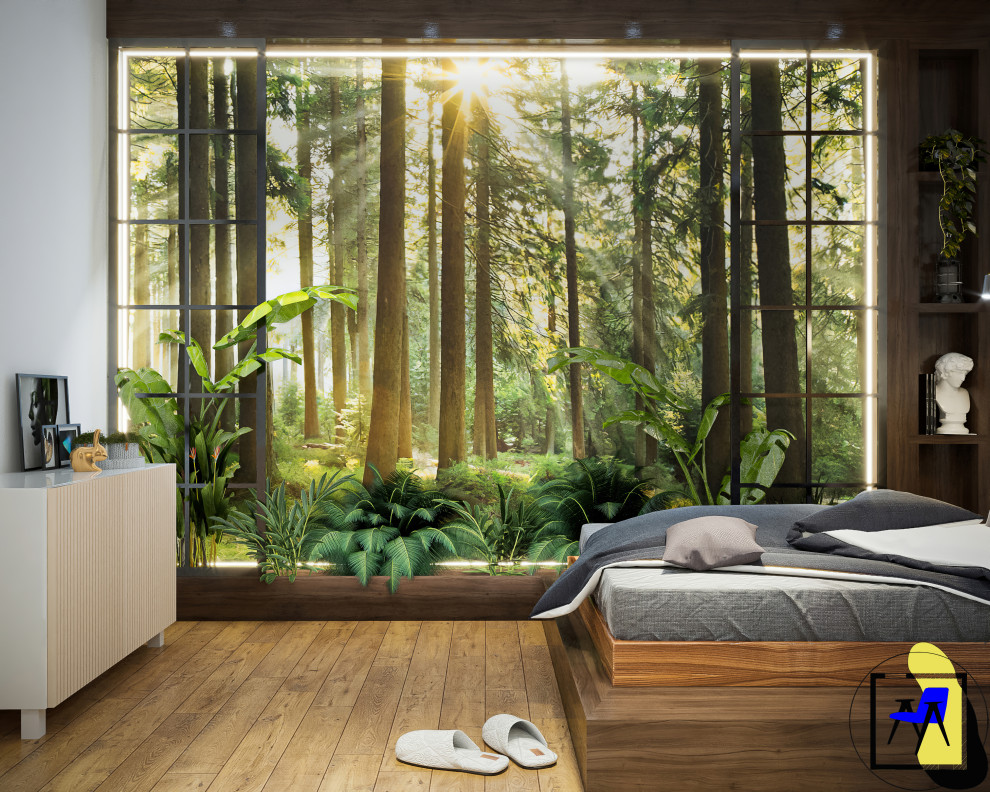 Обложка проекта: В лесу