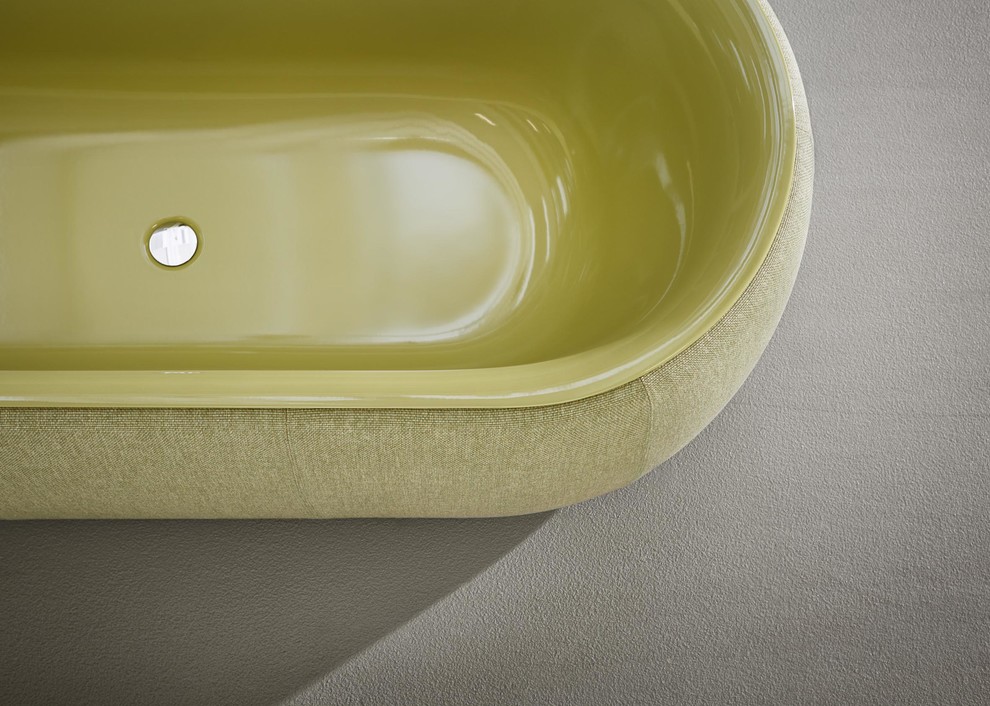 Хороший вопрос: Как добавить цвета ванной комнате, не меняя отделку