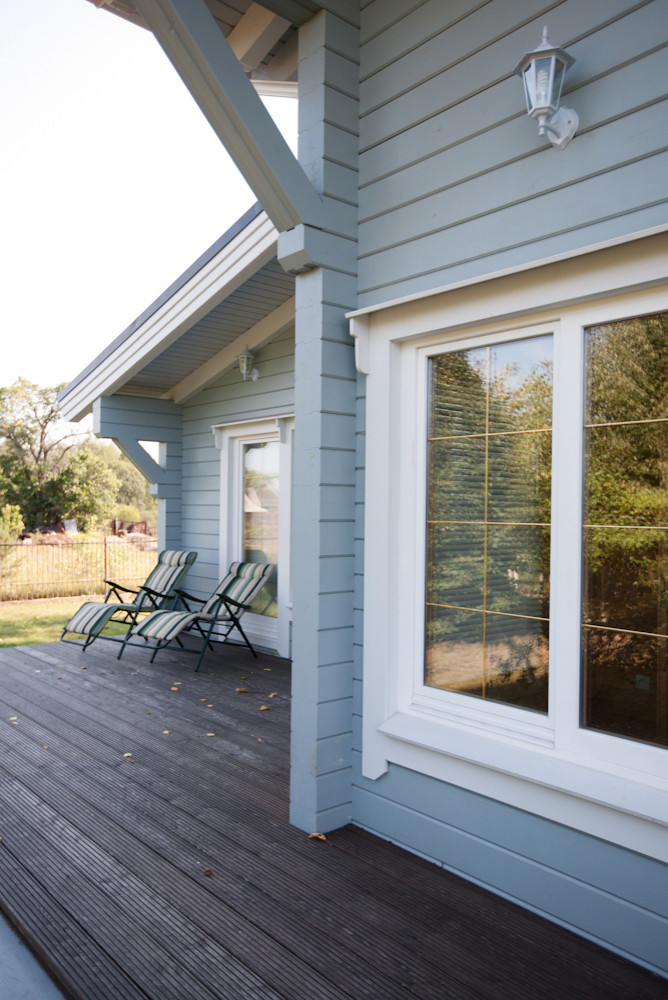 Терраса и дом