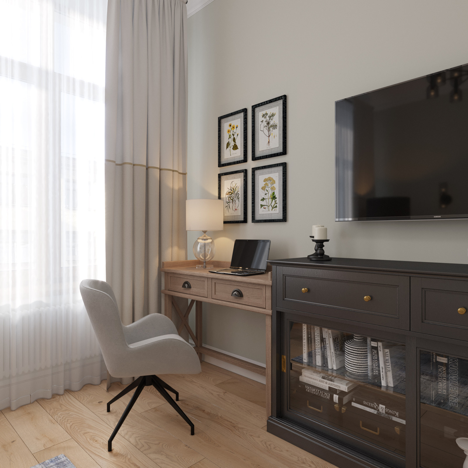 "Очарование старого фонда". Квартира в центре Петербурга