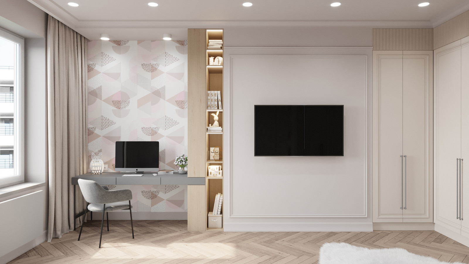 Квартира с террасой в ЖК Европейский берег 107 кв.м.