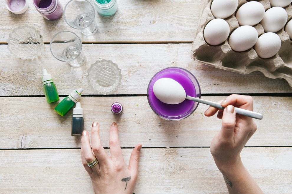 DIY: Как покрасить яйца на пасху своими руками