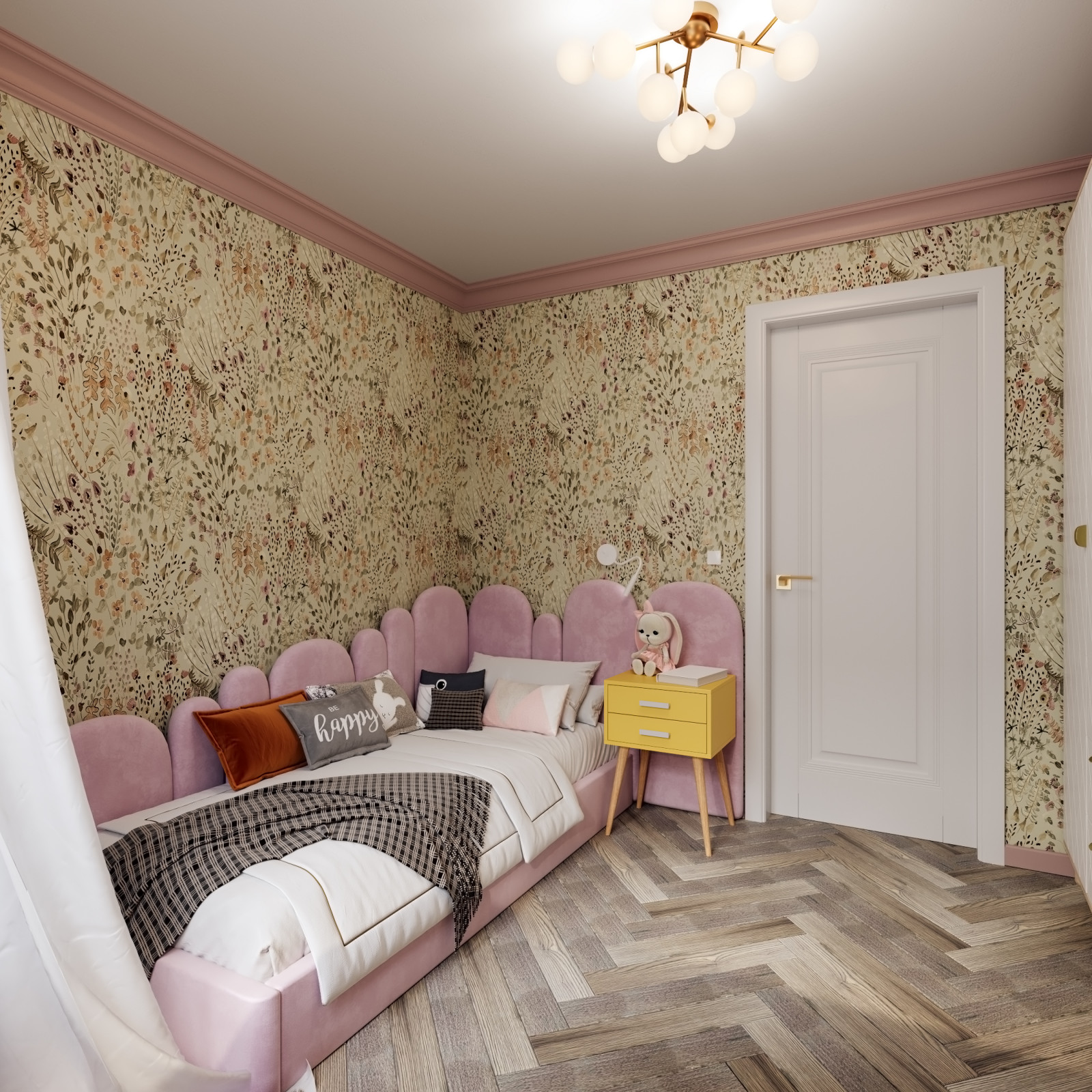 Трехкомнатная квартира в панельном доме