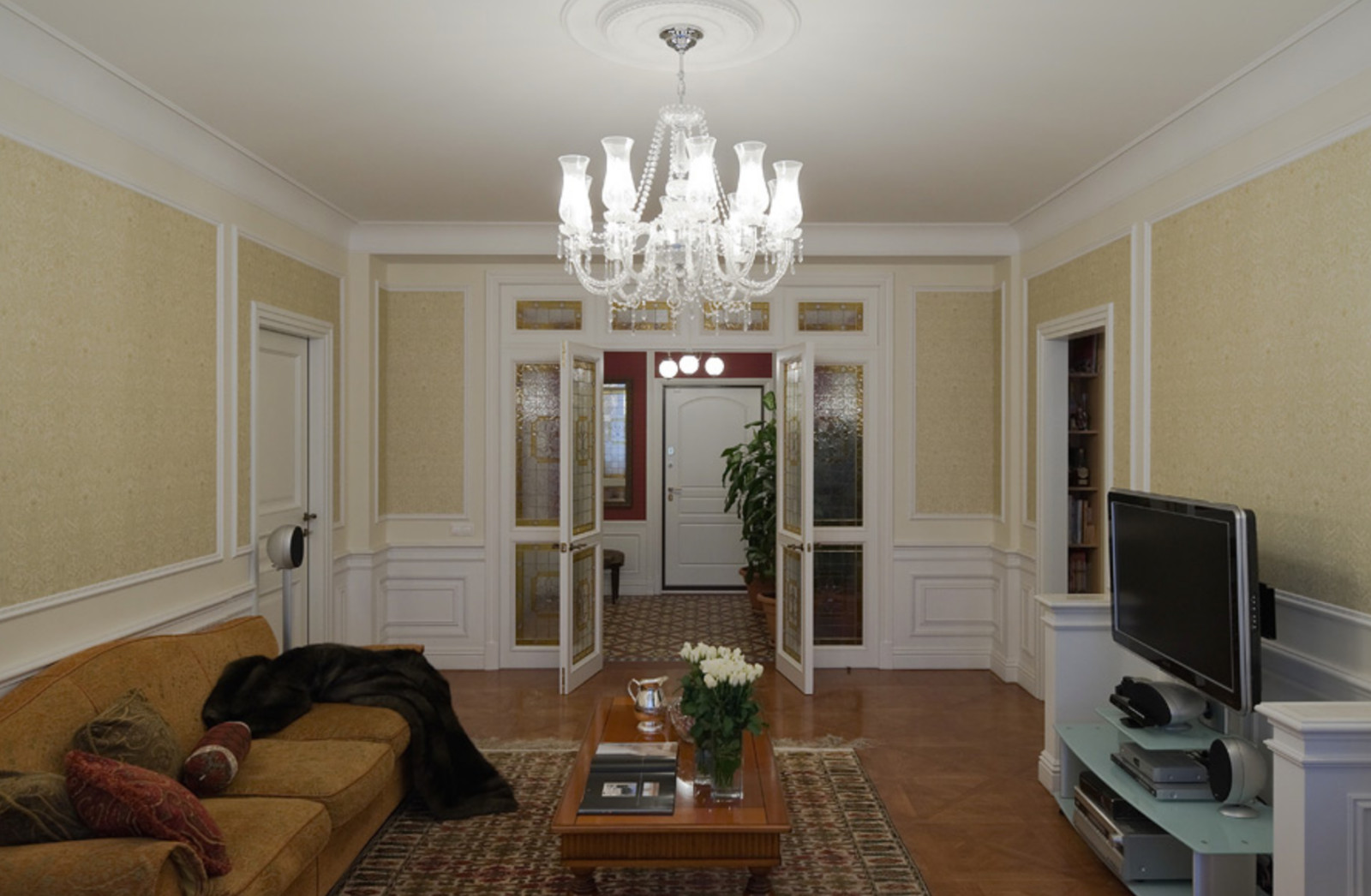 Квартира в классическом стиле в Москве