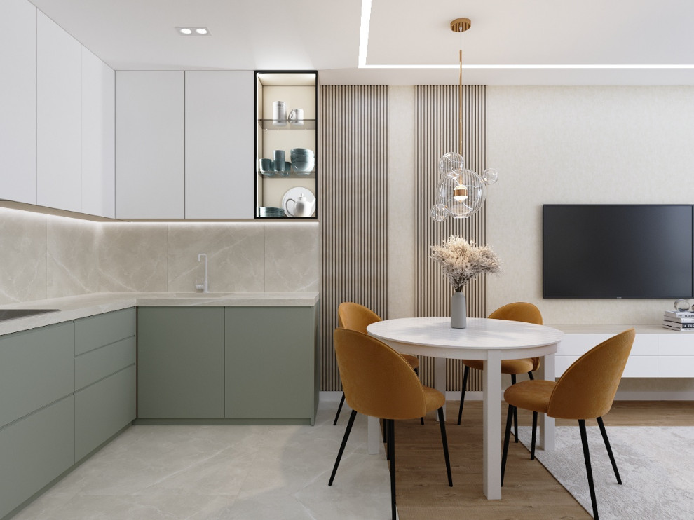 Двухкомнатная квартира (57 кв.м)