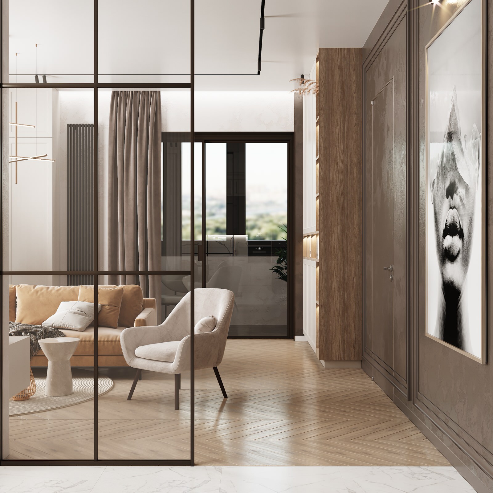 Дизайн квартиры в Замоскворечье