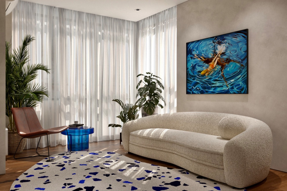 ЖК White Khamovniki, 2 комнаты, 46 м²