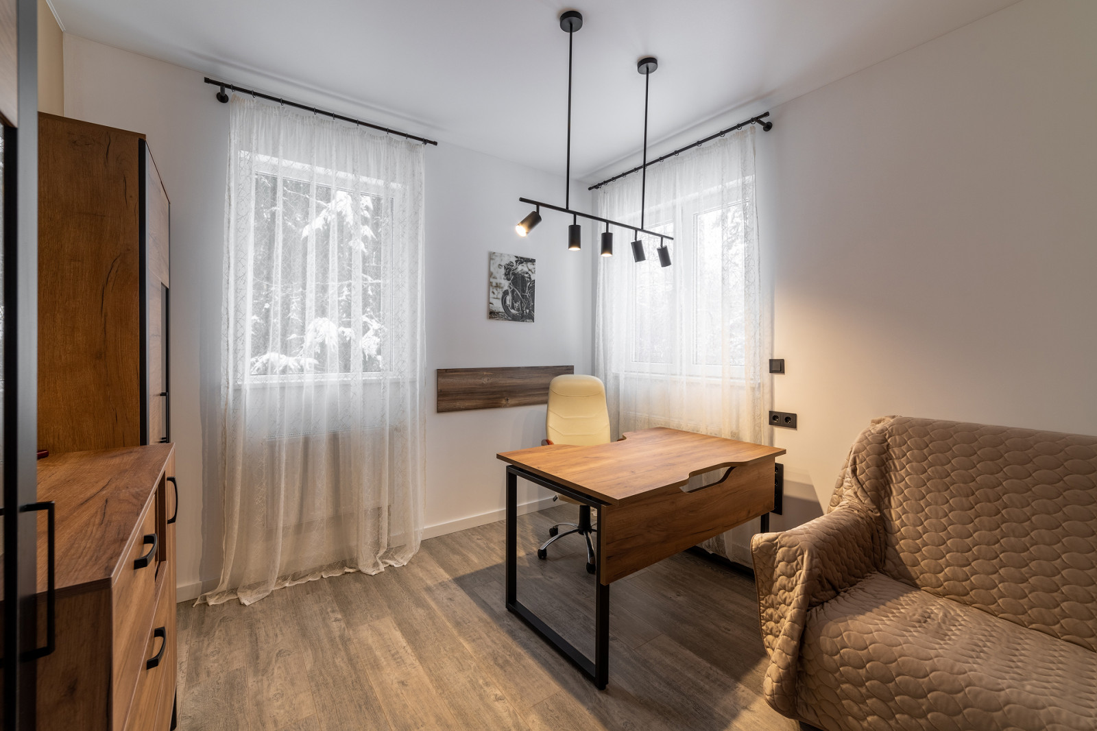 Дом в Назарьево 175 кв. м. Проектные решения 1-го этажа.