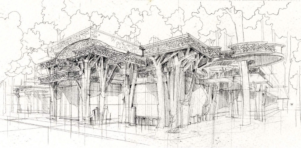 Эскизы - архитектура