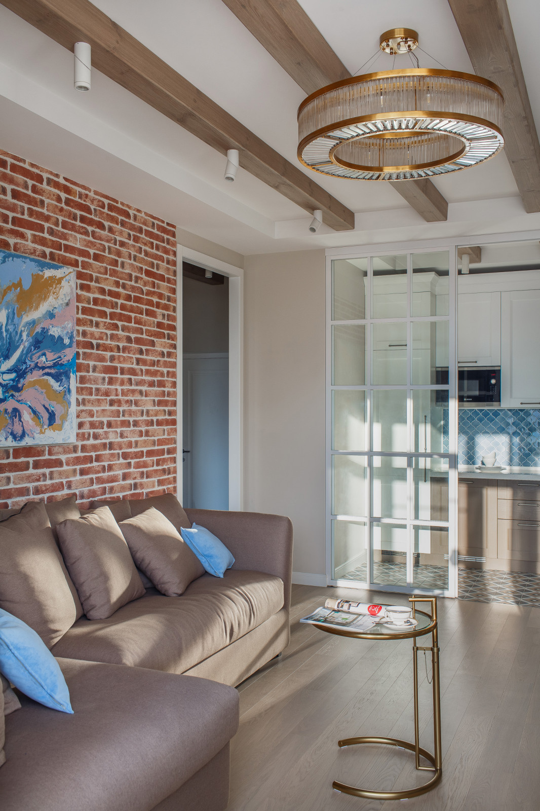 Лёгкий интерьер в Американском стиле