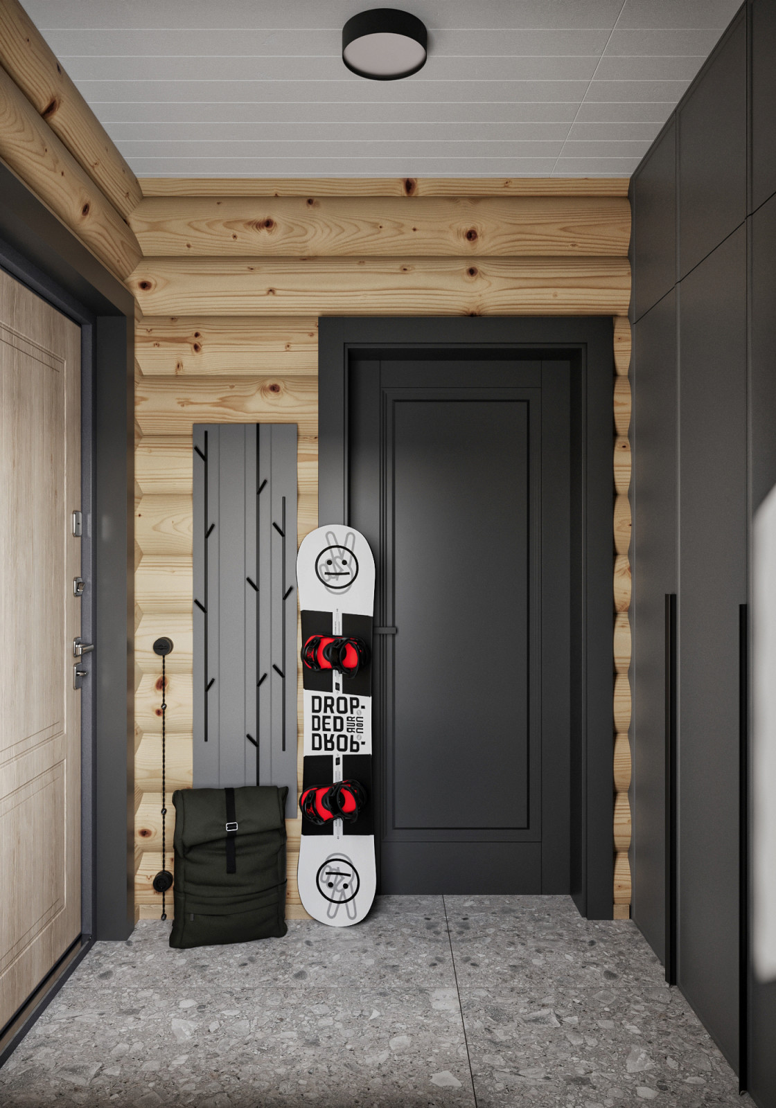 Дизайн загородного дома. п. Шерегеш