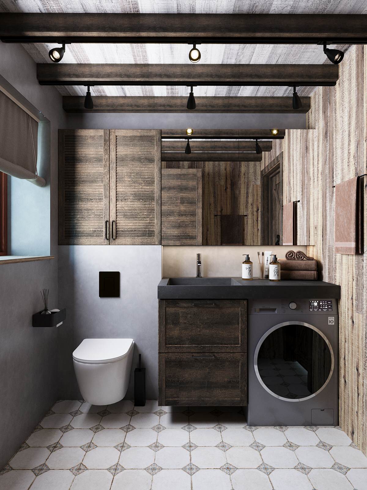 Дизайн дома-бани 110 кв.м.