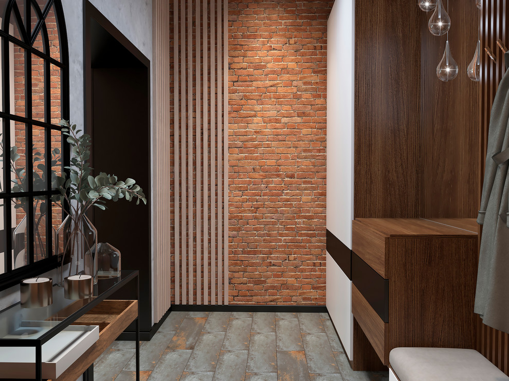 Сталинка-лофт. Гостиная-кухня