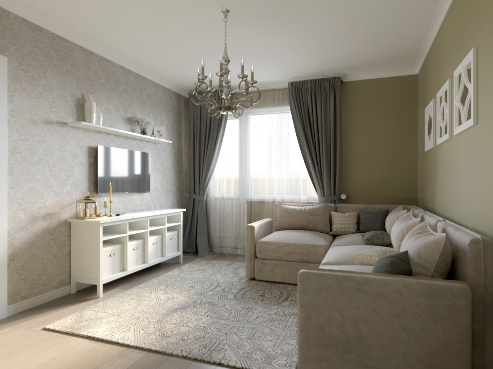 Обложка проекта: Однокомнатная квартира в Санкт-Петербурге