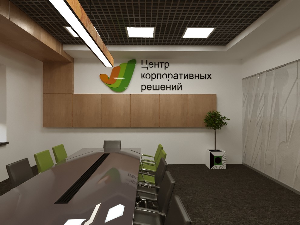 Дизайн-проект офисных помещений для Компании ''Сбербанк" г. Ставрополь
