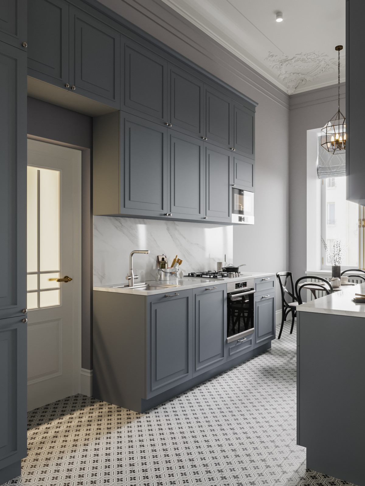 Французский стиль в доходном доме