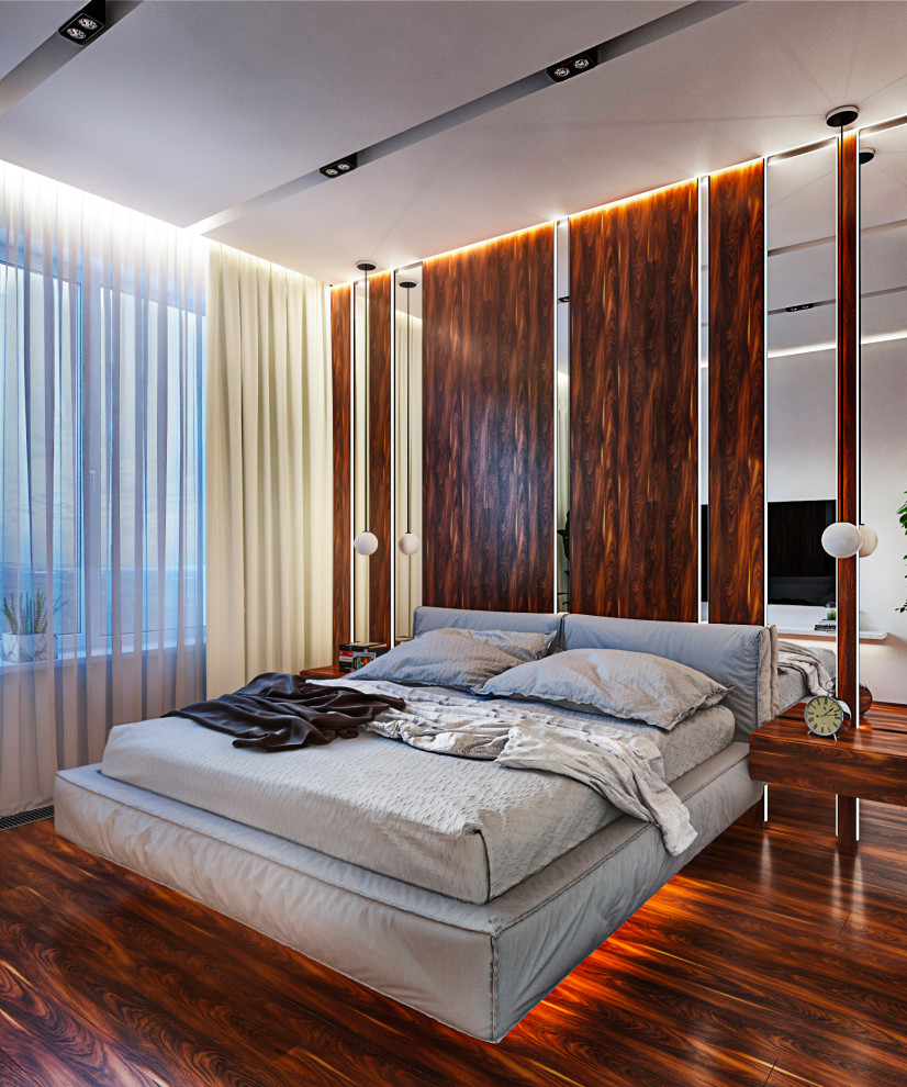 Дизайн квартиры в современном стиле в жилом квартале бизнес-класса «1147»