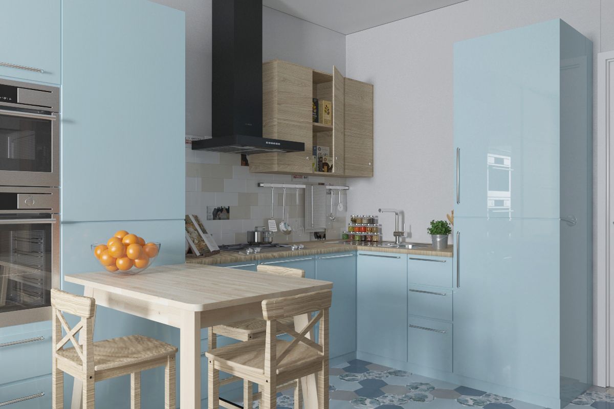 Обложка проекта: Маленькая квартира с эко-оттенком.