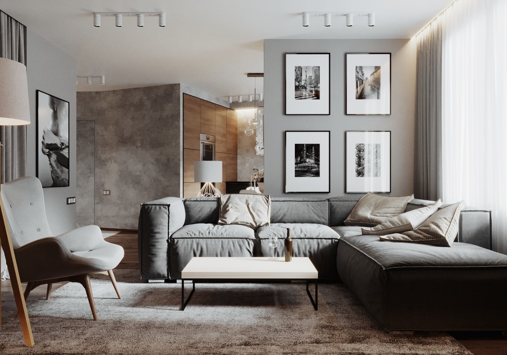 дизайн проект квартиры ЖК Полесье 2