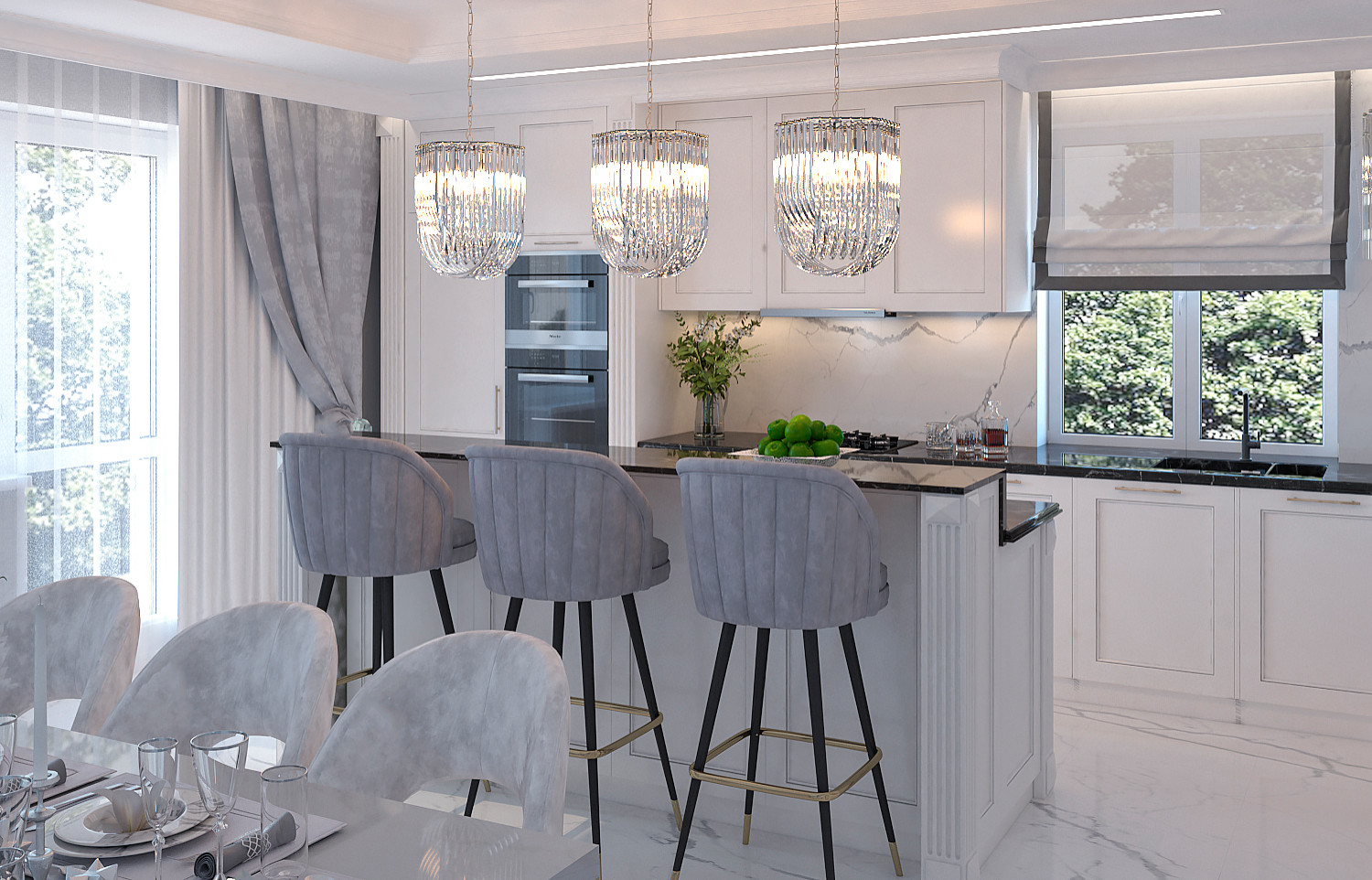 Дом 450 кв.м в Дмитрове (1 этаж)