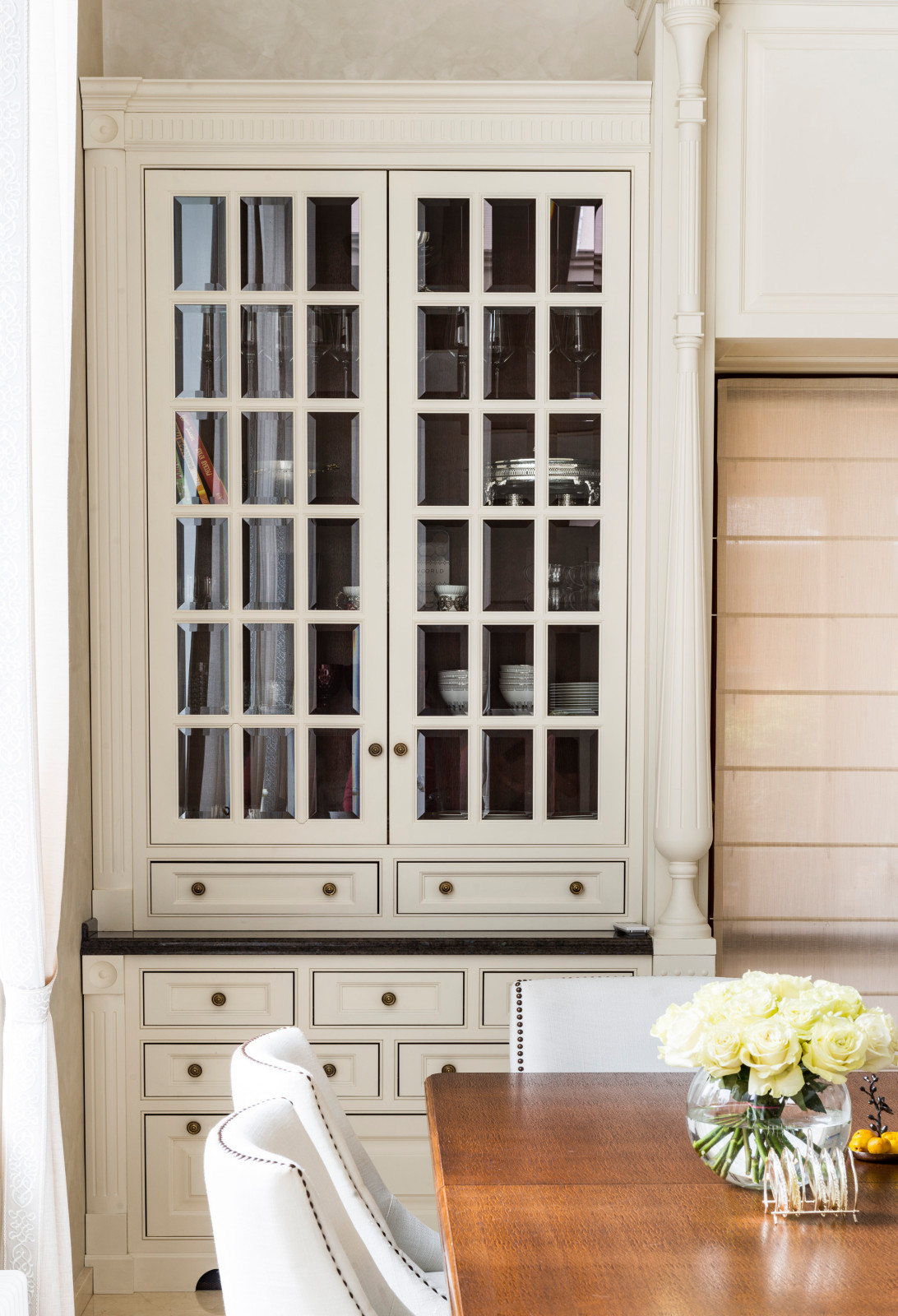 Кухня в загородный дом