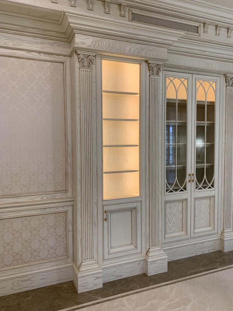 Деревянный интерьер квартиры